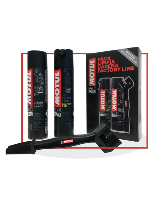 Pack Motul Chain Clean C1+C4 ON-ROAD